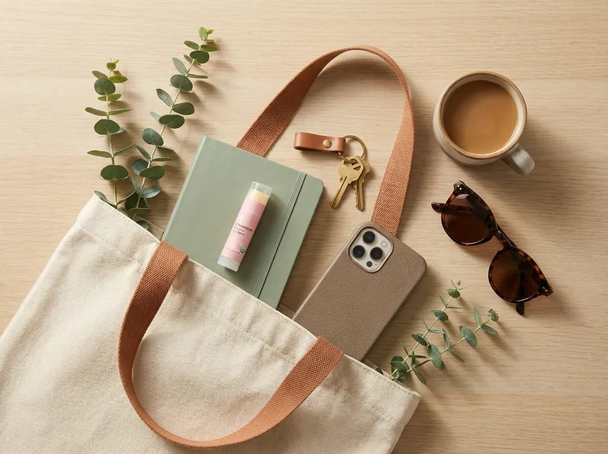 Numbrrrz organic lip balm packed in a bag