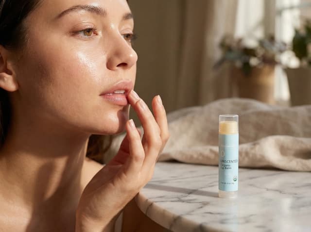 Numbrrrz organic lip balm — four ingredients, nothing else