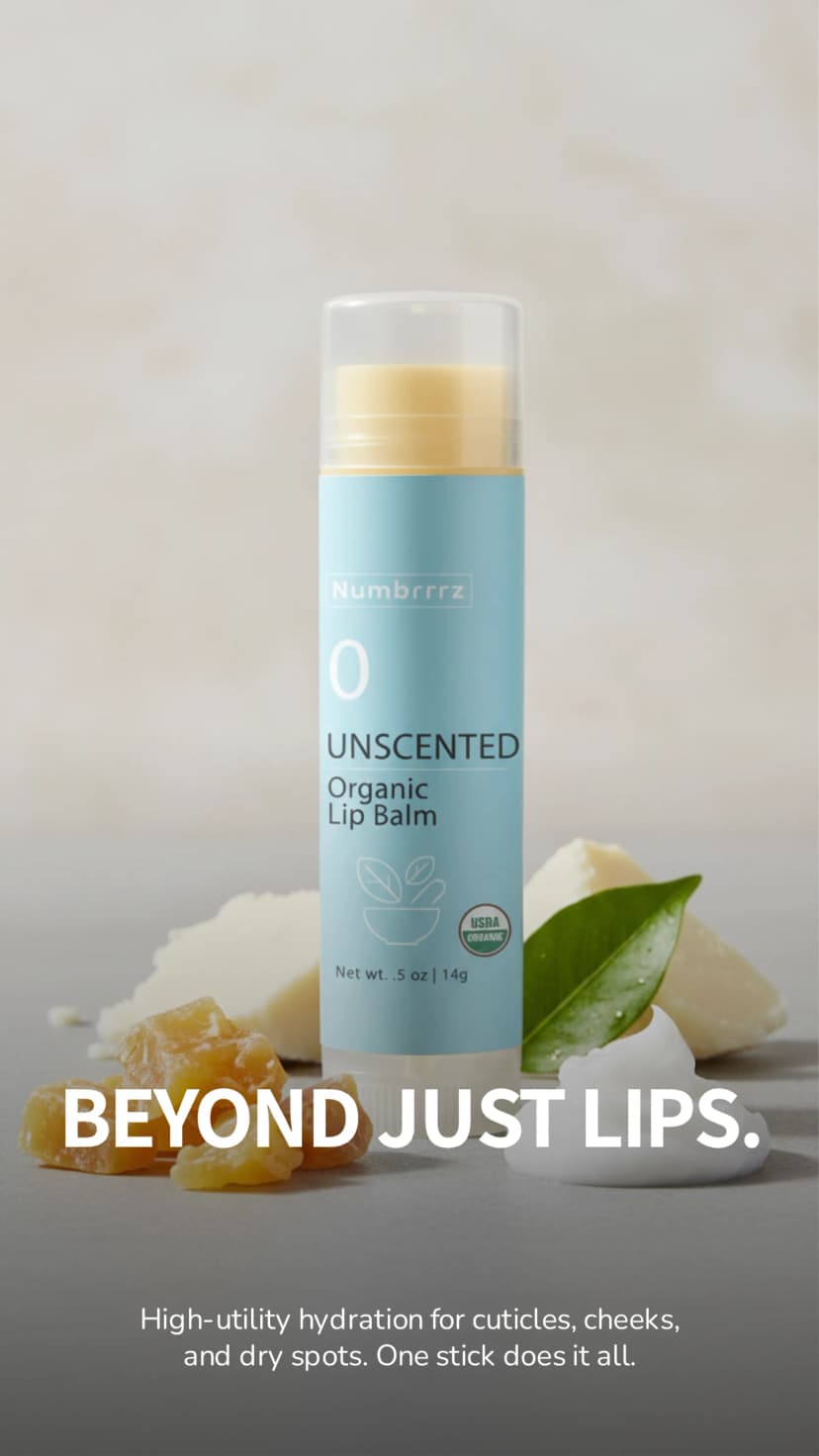 Numbrrrz — beyond just lips, multi-use organic balm