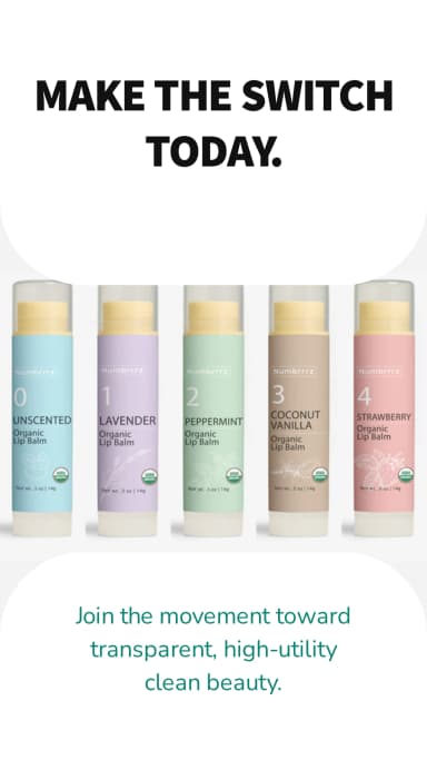 Numbrrrz organic lip balm
